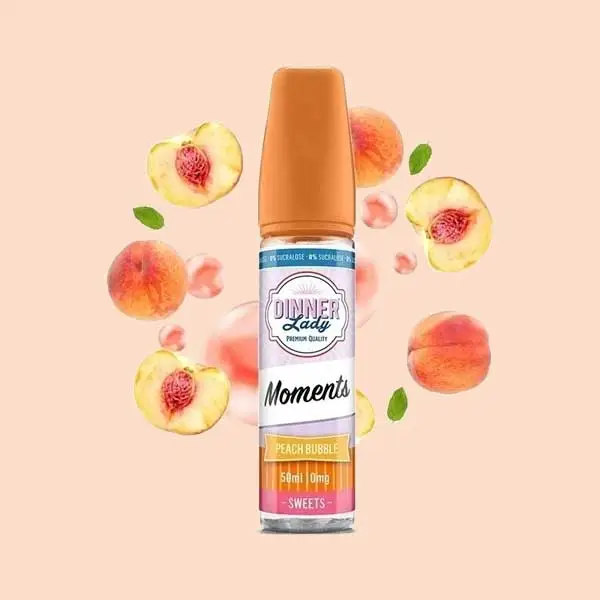 جویس Dinner Lady Peach Bubble با طعم هلو تازه و آدامس