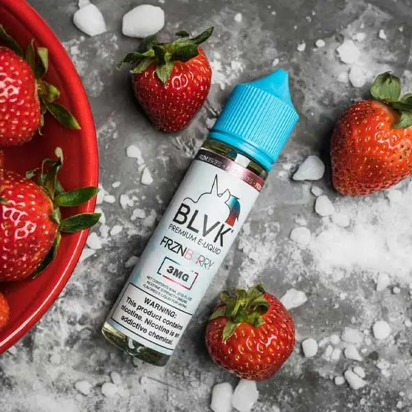 جویس BLVK FRZN Berry با ترکیبی از طعمهای توت فرنگی و یخ
