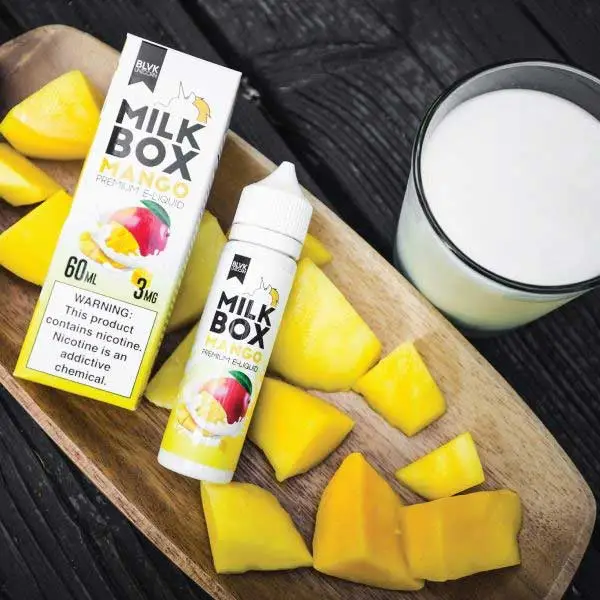 جویس BLVK MILKBOX Mango با طعم شیر و انبه