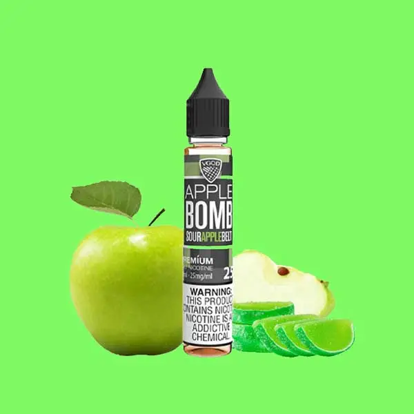 سالت بمب سیب ویگاد Apple Bomb با طعم سیب و پاستیل سیب