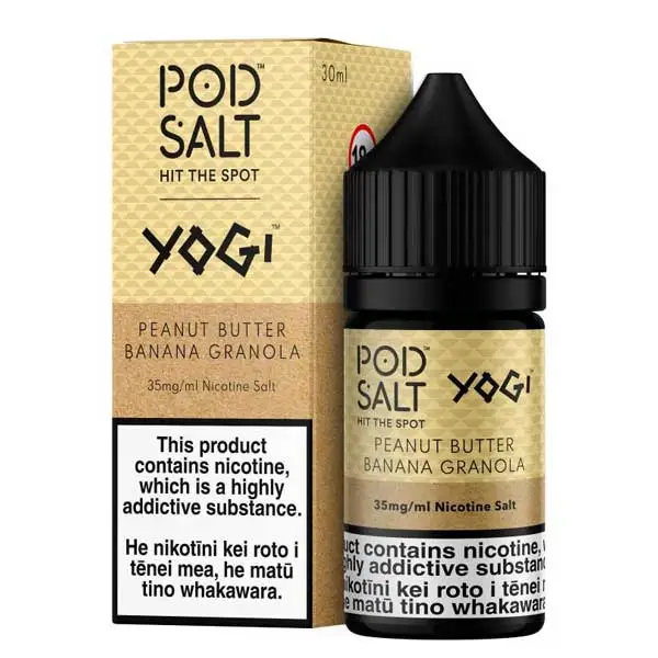 تصویر سالت کره بادام زمینی موز Pod Salt Peanut Butter Banana