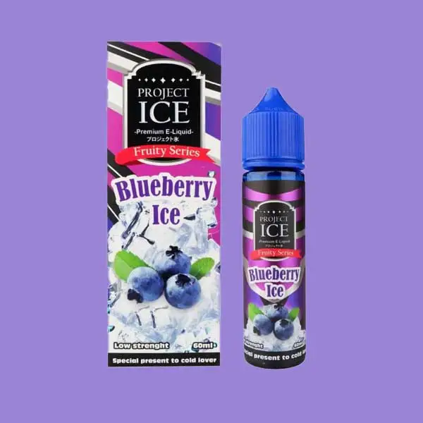 جویس Blueberry Ice برند پروجکت آیس با طعم بلوبری تازه و یخ