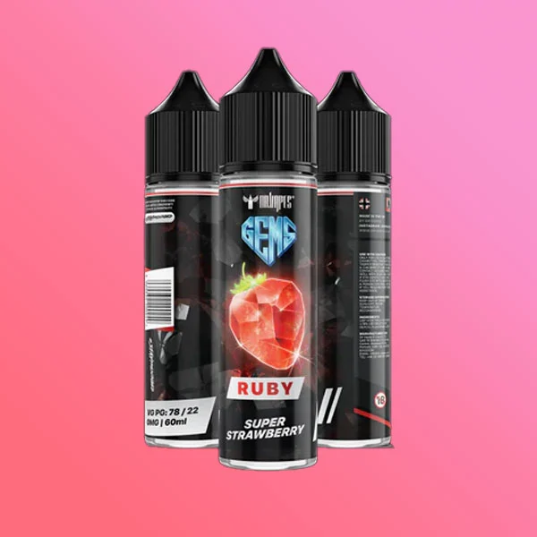 جویس Ruby Super Strawberry دکتر ویپز با ترکیب طعمی شگفت انگیز از توت فرنگی