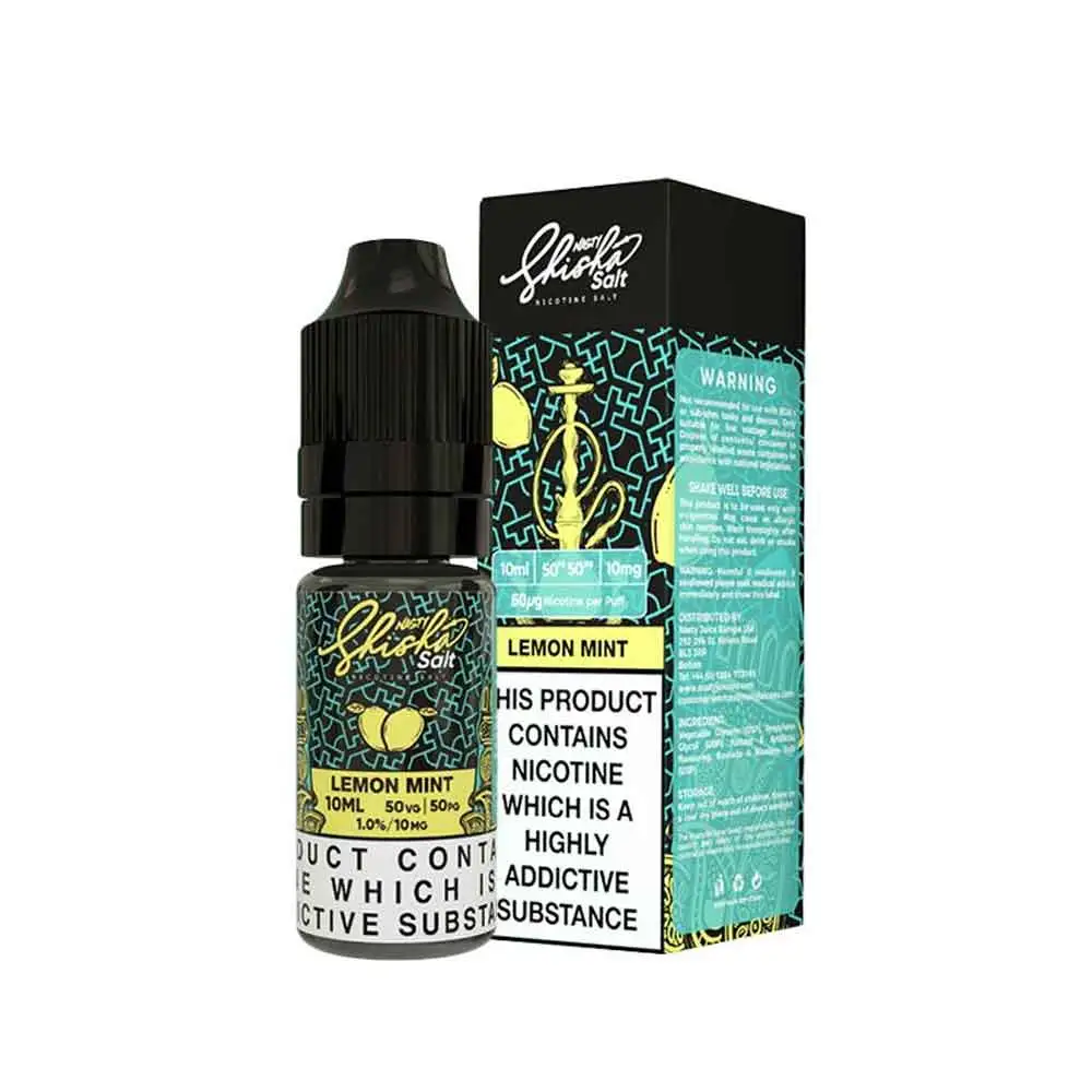 سالت لیمو نعنا قلیانی نستی NASTY LEMON MINT